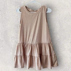 Women Versatile Top Tan Beige & Cream Summer Fashion